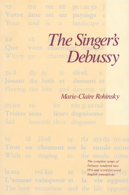 Singer's Debussy - Ingram