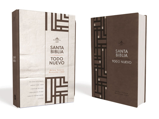 Rvr60, Santa Biblia, Nuevo Creyente 'Todo Nuevo', Leathersoft, Café, Comfort Print - Ingram