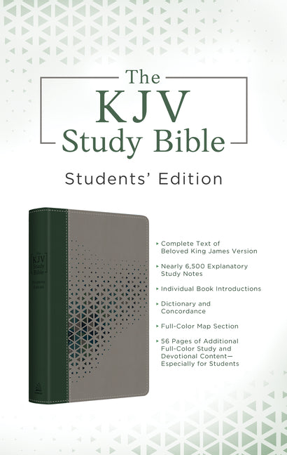 KJV Study Bible, Students' Edition [Cypress & Smoke] - Ingram