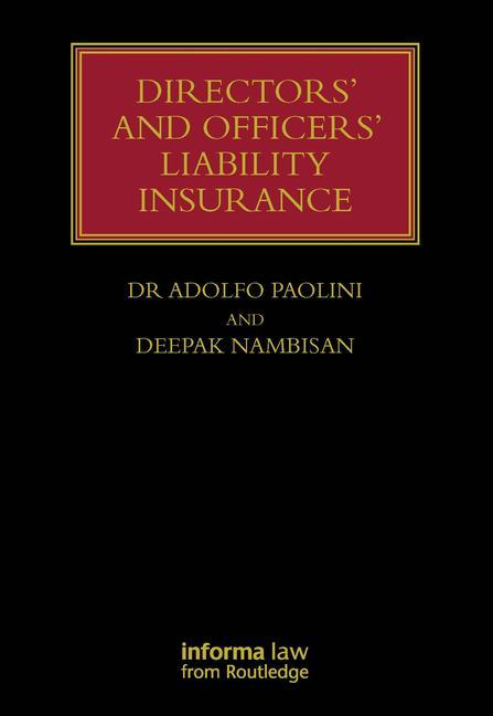 Directors' and Officers' Liability Insurance - Ingram