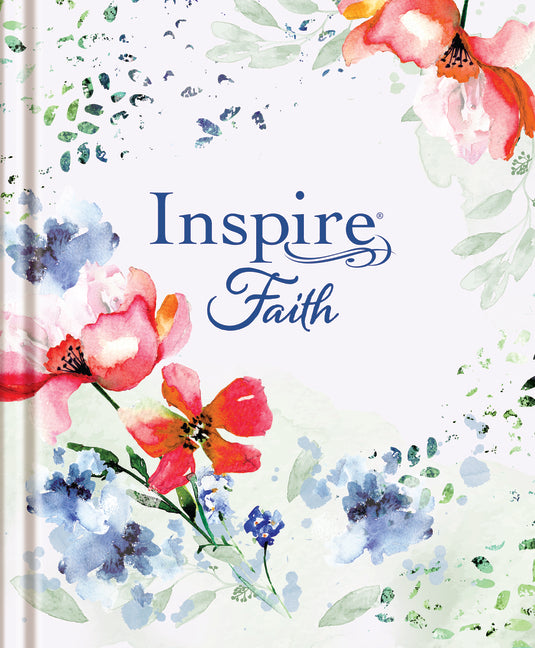 Inspire Faith Bible Large Print Nlt, Filament Enabled (Hardcover, Wildflower Meadow): The Bible for Coloring & Creative Journaling - Ingram
