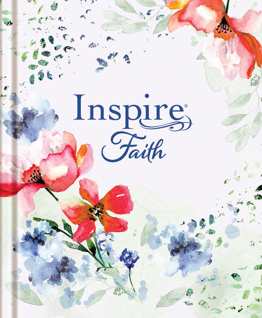 Inspire Faith Bible Large Print Nlt, Filament Enabled (Hardcover, Wildflower Meadow): The Bible for Coloring & Creative Journaling - Ingram