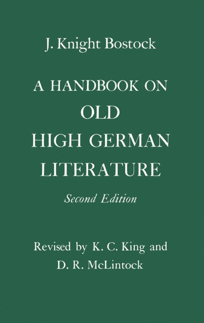 Handbook on Old High German Literature (Revised) - Ingram
