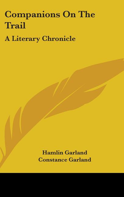 Companions On The Trail: A Literary Chronicle - Ingram