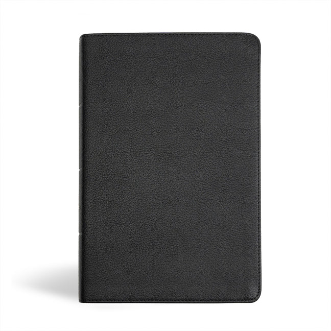 KJV Personal Size Giant Print Bible, Black Genuine Leather - Ingram