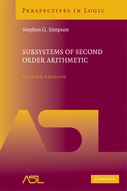 Subsystems of Second Order Arithmetic - Ingram