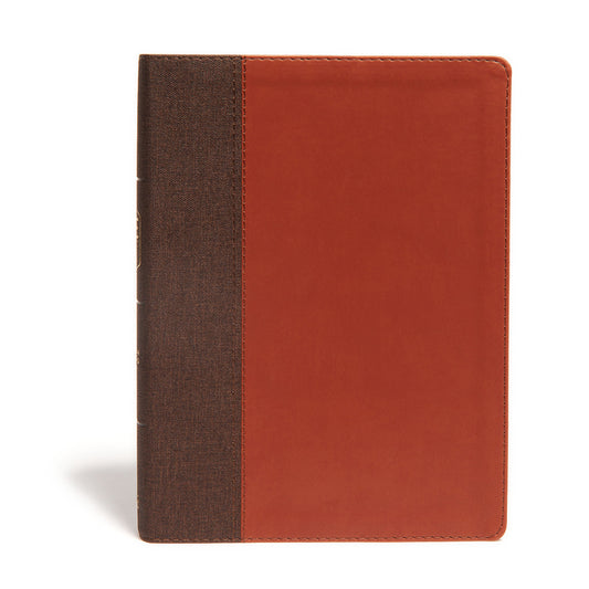 CSB Life Essentials Study Bible, Brown Leathertouch, Indexed - Ingram