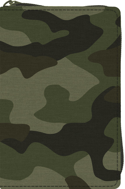 ESV Compact Bible (Canvas with Zipper, Camo Design) - Ingram