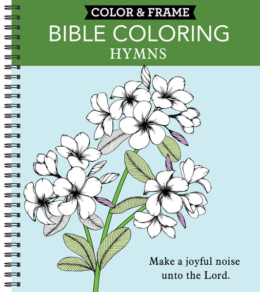 Color & Frame - Bible Coloring: Hymns (Adult Coloring Book) - Ingram