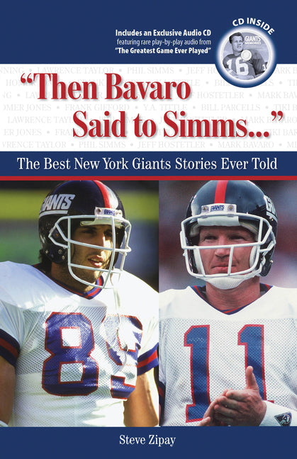Then Bavaro Said to Simms. . .: The Best New York Giants Stories Ever Told [With CD (Audio)] - Ingram