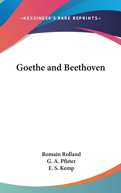 Goethe and Beethoven - Ingram