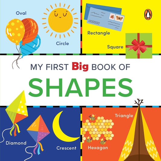My First Big Book of Shapes: Illustrated Board Book of Shapes for Preschool Kids, Toddlers Book for 1+ [Penguin Early Learning Series] - Ingram