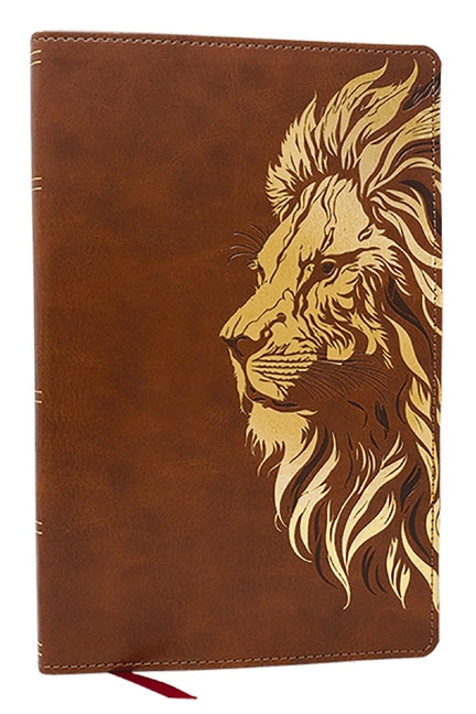 Kjv, Personal Size New Testament, Tan Leathersoft, Red Letter, Comfort Print - Ingram