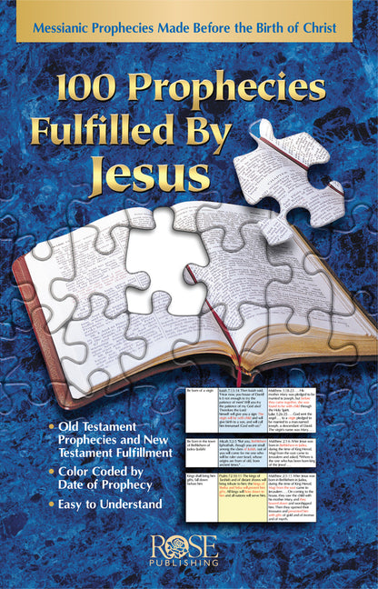 100 Prophecies Fulfilled by Jesus: Messianic Prophecies Made Before the Birth of Christ - Ingram