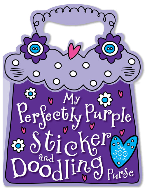 My Perfectly Purple Sticker and Doodling Purse - Ingram