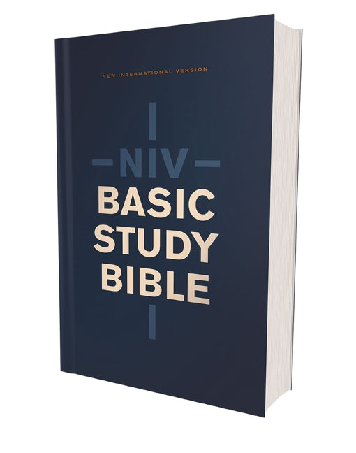 Niv, Basic Study Bible, Economy Edition, Paperback, Blue, Red Letter - Ingram