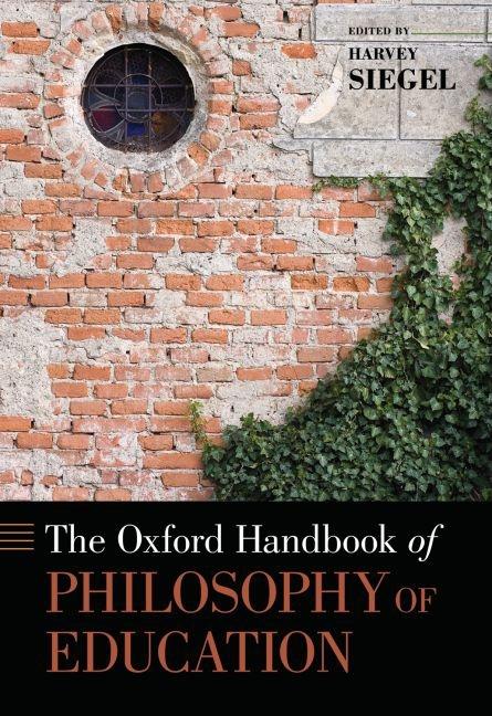 Oxford Handbook of Philosophy of Education - Ingram