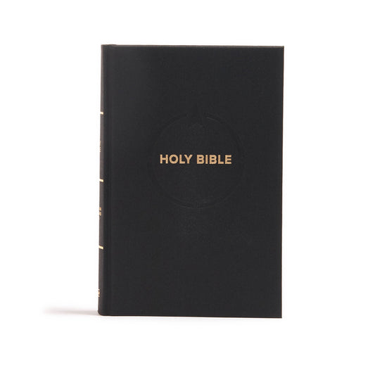 CSB Pew Bible, Black - Ingram
