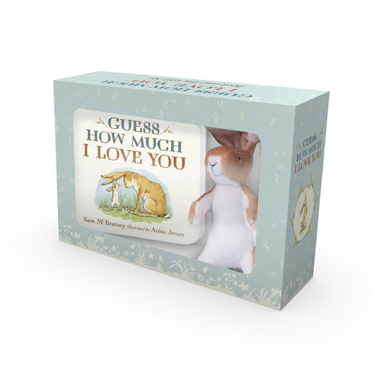 Guess How Much I Love You: Deluxe Book and Toy Gift Set: (Adorable Baby Shower Gift Set - Classic Board Book about Loving Right Up to the Moon and Bac - Ingram
