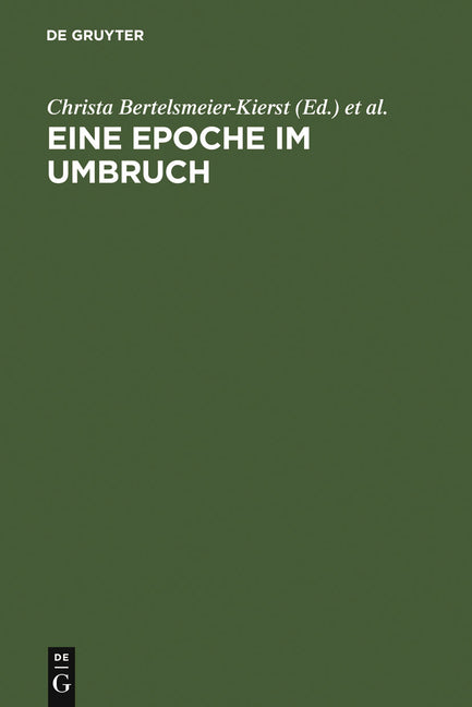 Eine Epoche im Umbruch (Reprint 2010) - Ingram