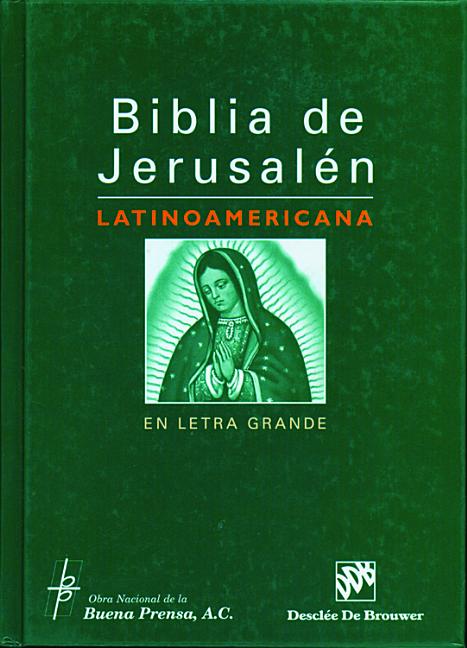 Biblia de Jerusalen Latinoamericana en Letra Grande-OS - Ingram