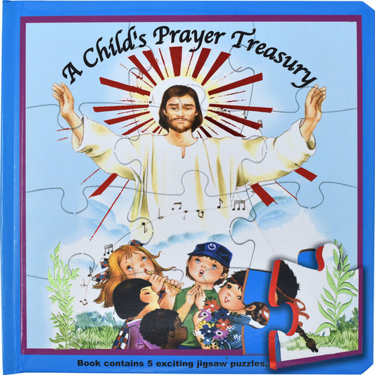 Child's Prayer Treasury (Puzzle Book): St. Joseph Puzzle Book: Book Contains 5 Exciting Jigsaw Puzzles - Ingram
