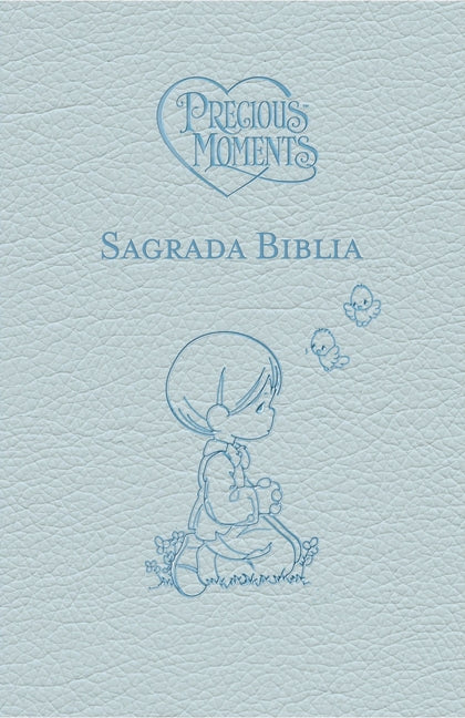 Biblia Católica, Precious Moments(tm), Leathersoft, Azul Celeste, Comfort Print - Ingram