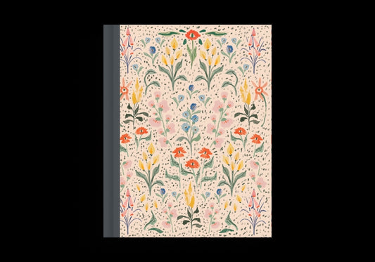 ESV Single Column Journaling Bible, Artist Series (Cloth Over Board, Lulie Wallace, in Bloom) - Ingram