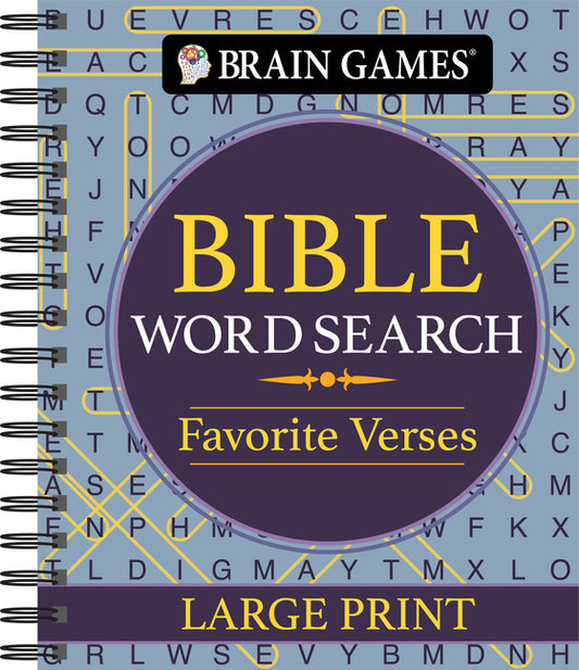 Brain Games - Bible Word Search: Favorite Verses - Large Print - Ingram