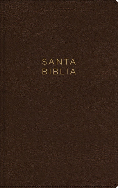 Nbla, Santa Biblia, Ultrafina, Letra Grande, Leathersoft, Café, Palabras de Jesús En Rojo - Ingram