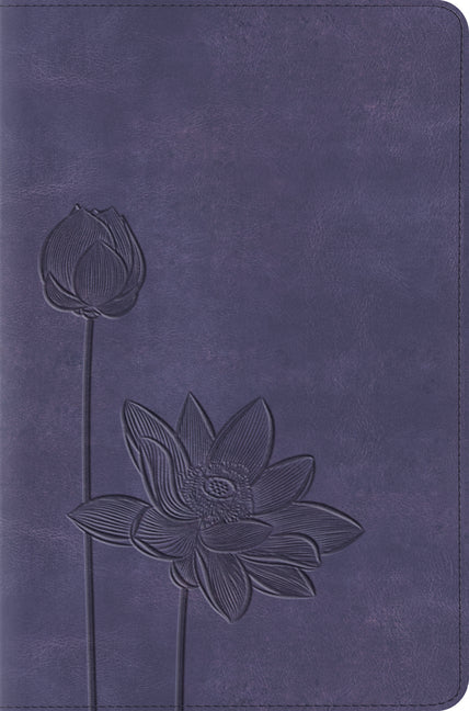 Compact Bible-ESV-Lavender Bloom - Ingram