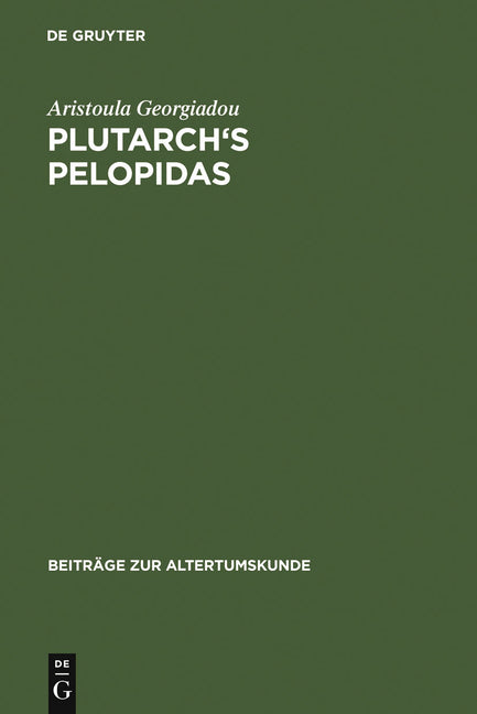 Plutarch's Pelopidas (Reprint 2011) - Ingram