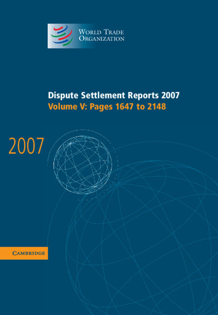 Dispute Settlement Reports 2007 - Ingram