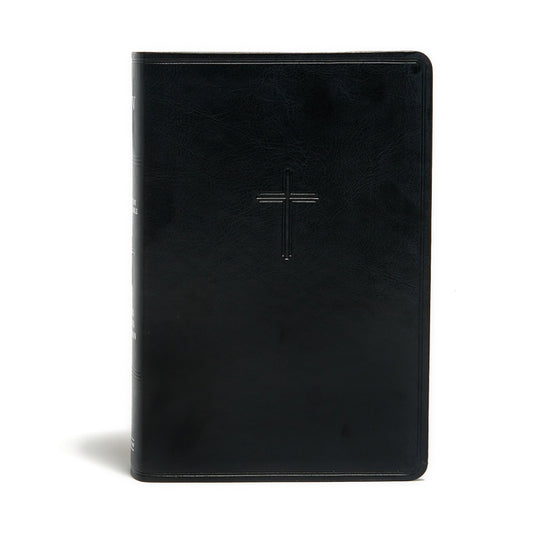 KJV Everyday Study Bible, Black Leathertouch - Ingram