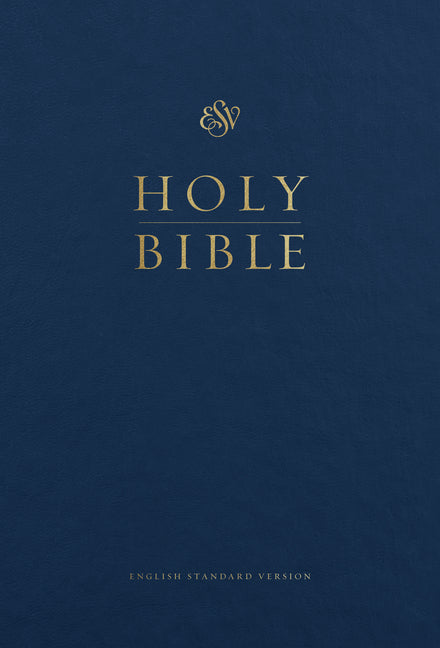 ESV Pew and Worship Bible, Large Print (Blue) - Ingram