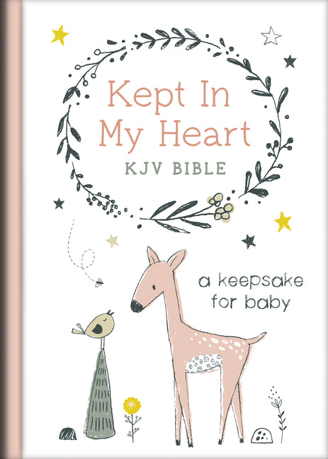 Kept in My Heart KJV Bible [Coral Woodland] - Ingram