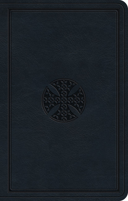 ESV Premium Gift Bible (Trutone, Navy, Mosaic Cross Design) - Ingram
