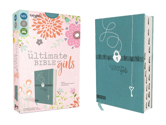 Niv, Ultimate Bible for Girls, Faithgirlz Edition, Leathersoft, Teal, Thumb Indexed Tabs - Ingram