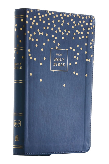 Nkjv, Thinline Bible Youth Edition, Leathersoft, Blue, Red Letter Edition, Comfort Print - Ingram
