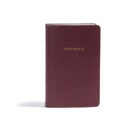 KJV Gift and Award Bible, Burgundy Imitation Leather - Ingram