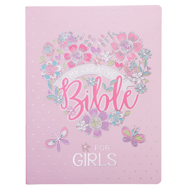 ESV My Creative Bible for Girls Softcover, Pink Floral - Ingram