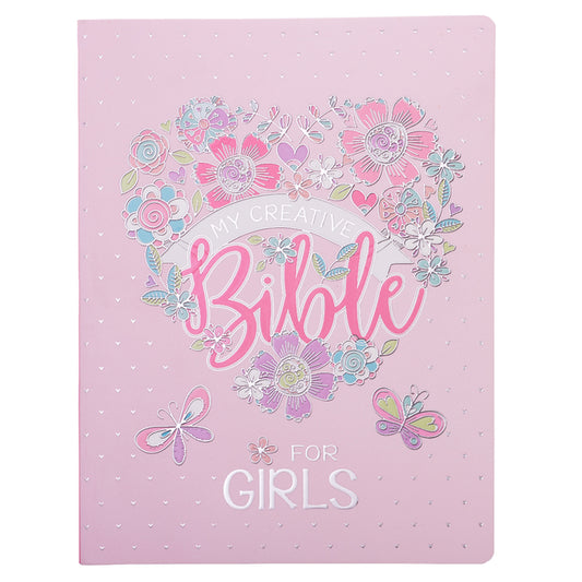 ESV My Creative Bible for Girls Softcover, Pink Floral - Ingram