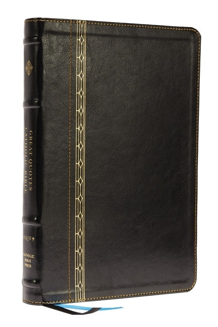 Nrsvce, Great Quotes Catholic Bible, Leathersoft, Black, Comfort Print: Holy Bible - Ingram