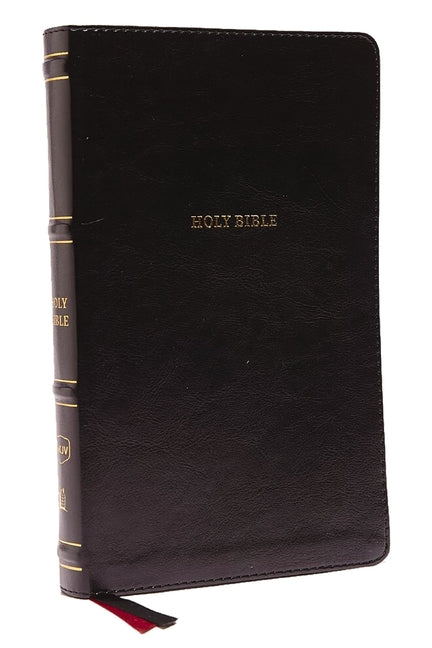Nkjv, Thinline Bible, Leathersoft, Black, Red Letter Edition, Comfort Print: Holy Bible, New King James Version - Ingram