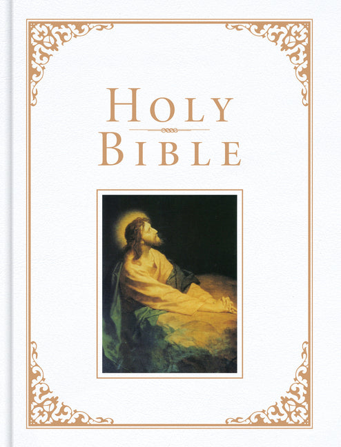 KJV Family Bible, White Imitation Leather Over Board: Holy Bible - Ingram
