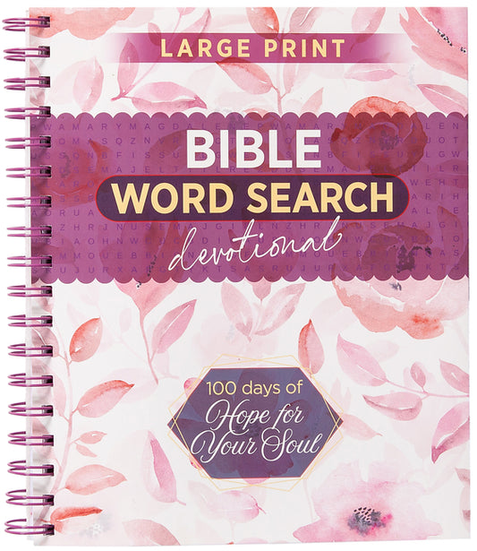 100 Days of Hope for Your Soul: Bible Word Search Devotional - Ingram
