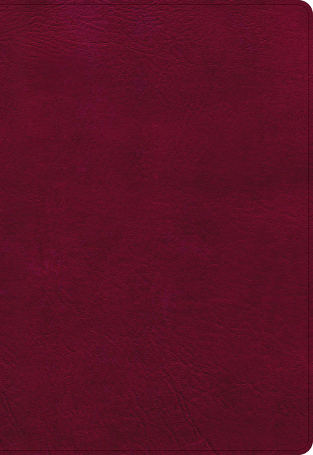 NASB Super Giant Print Reference Bible, Burgundy Leathertouch, Indexed - Ingram