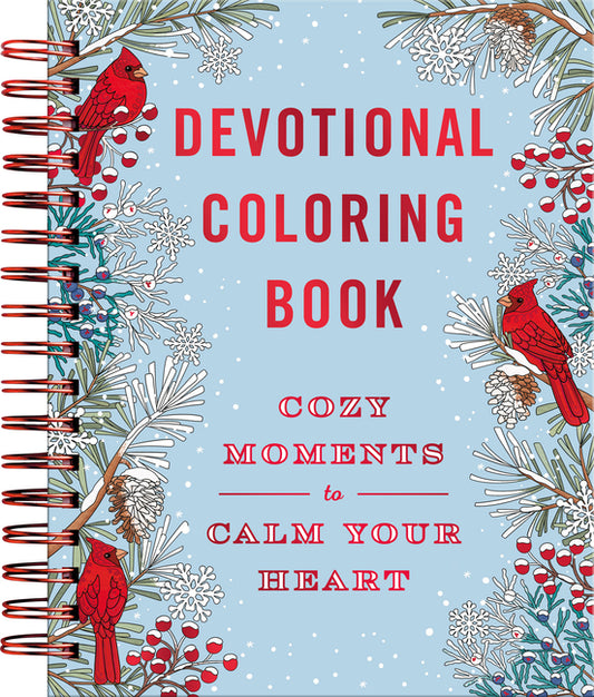 Cozy Moments to Calm Your Heart: Devotional Coloring Book - Ingram
