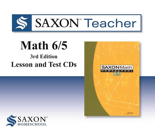 Saxon Math 65 Teacher CD-ROM - Ingram