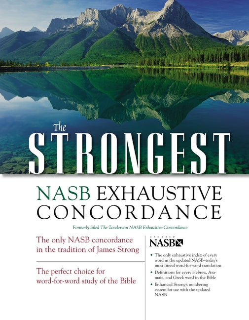 Strongest NASB Exhaustive Concordance (Supersaver) - Ingram